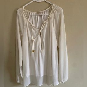 Michael Kors Cold Shoulder Blouse,size M C